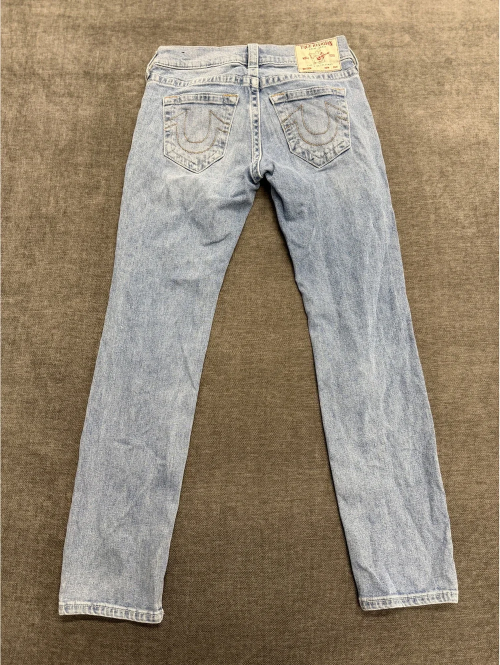 Geno Relaxed Slim Light Blue Denim Jeans Size 28